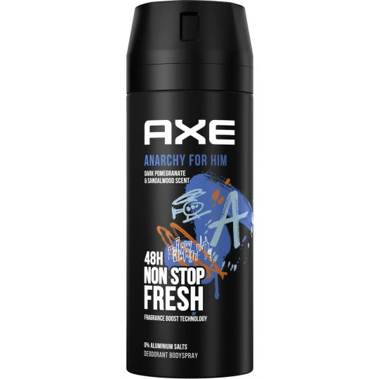 Axe Bodyspray Anarchy 150ML 1 Axe Bodyspray Anarchy 150ML