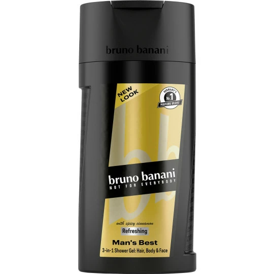 Bruno Banani Man's Best 3in1 Duschgel 250ML 1 Bruno Banani Man's Best 3in1 Duschgel 250ML