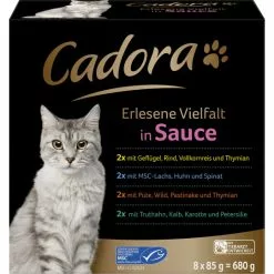 Cadora Erlesene Vielfalt In Sauce 8x 85G
