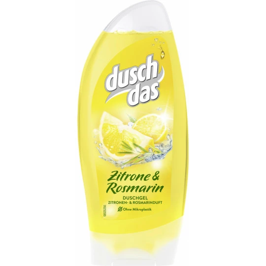 Duschdas Zitrone & Rosmarin Duschgel 250ML 1 Duschdas Zitrone & Rosmarin Duschgel 250ML