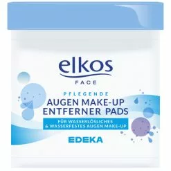 EDEKA Elkos Augen Make-up Entferner Pads 100ST