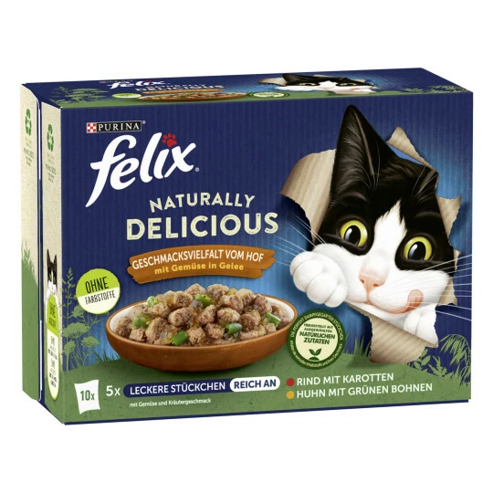 Felix Naturally Delicious Vom Hof 10x80G 1 Felix Naturally Delicious Vom Hof 10x80G