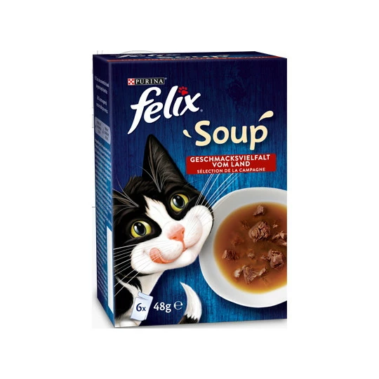 Felix Soup Geschmacksvielfalt Vom Land 6x 48G 1 Felix Soup Geschmacksvielfalt Vom Land 6x 48G
