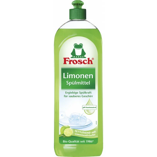 Frosch Spülmittel Limone 750ML 1 Frosch Spülmittel Limone 750ML