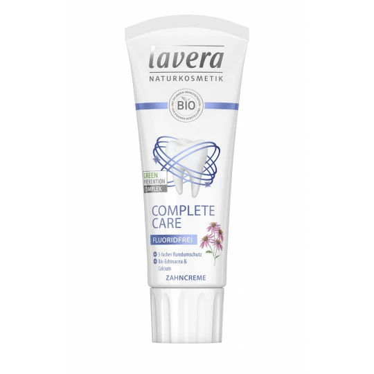 Lavera Naturkosmetik Zahncreme Complete Care Fluoridfrei 75ML 1 Lavera Naturkosmetik Zahncreme Complete Care Fluoridfrei 75ML