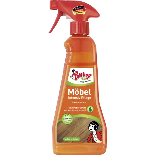 Poliboy Möbel Intensiv Pflege 375ML 1 Poliboy Möbel Intensiv Pflege 375ML
