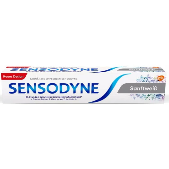 Sensodyne Zahncreme Sanftweiß 75ML 1 Sensodyne Zahncreme Sanftweiß 75ML
