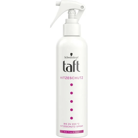 Schwarzkopf Taft Hitzeschutz-Spray 250ML 1 Schwarzkopf Taft Hitzeschutz-Spray 250ML