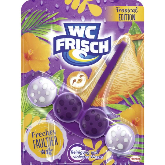 WC Frisch Tropical Edition Freches Faultier 50G 1 WC Frisch Tropical Edition Freches Faultier 50G